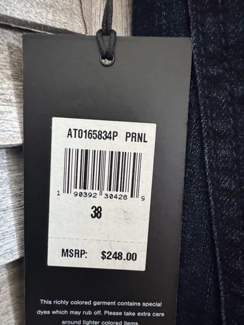 159. 7 for all mankind Mens Adrien slim tampered Jeans NWT - Picture 8 of 9